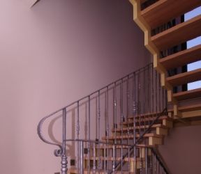 Stairs - Типовая лестница для таун-хаусов ЖК